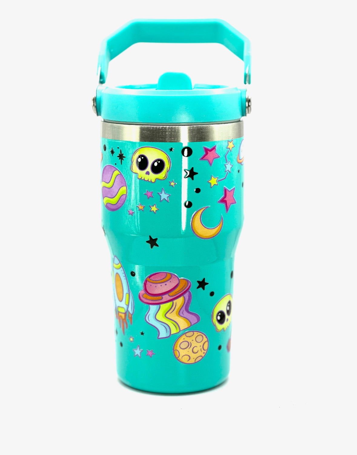 Alien Invasion - Flip Straw Tumbler