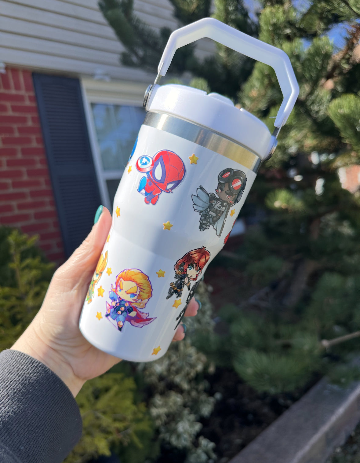 Mini Heroes Unite - Flip Straw Tumbler