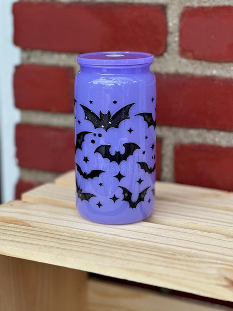 Bat Acrylic Cup w/ Lid