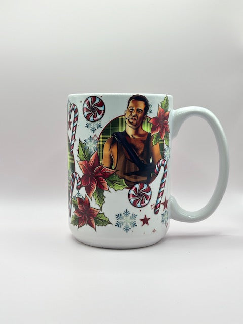 Manly Christmas Mug