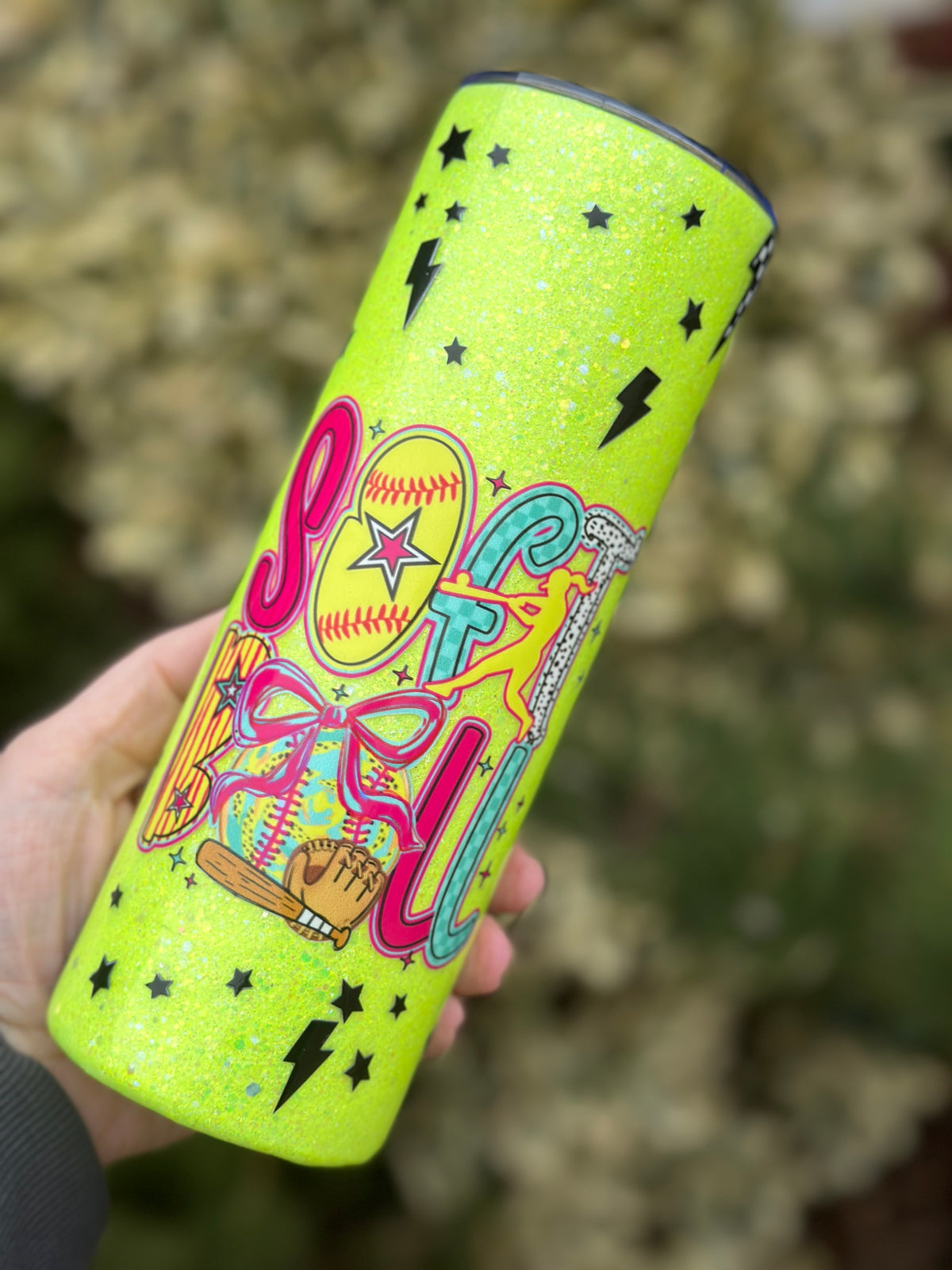 Soft Ball Epoxy Tumbler
