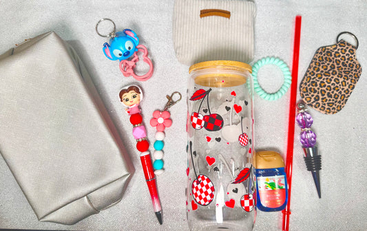 Glass Mystery Cup with Pixie Pulls