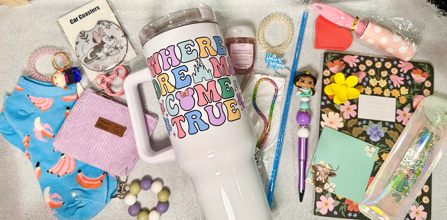 Stainless Steel Mystery Tumbler with Pixie Pulls