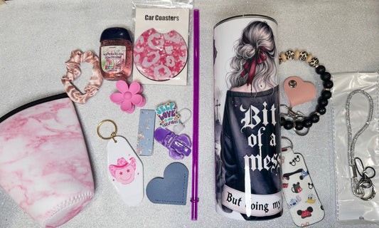 Stainless Steel Mystery Tumbler with Pixie Pulls