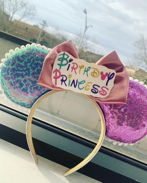 Birthday Princess Mouse Ears