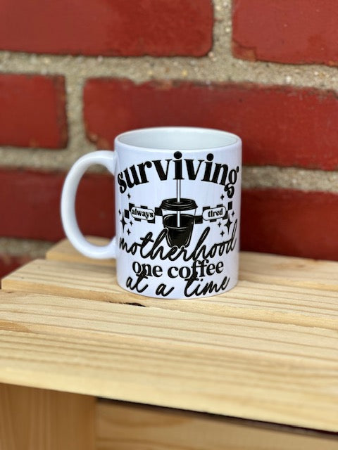 Surviving Motherhood Mug